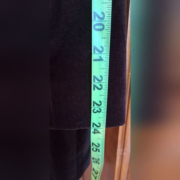 Ladies VTG Trench Crushed Velvet Blazar By Pursuits LTD. FULLY LINED SIZE 10 - Picture 12 of 14